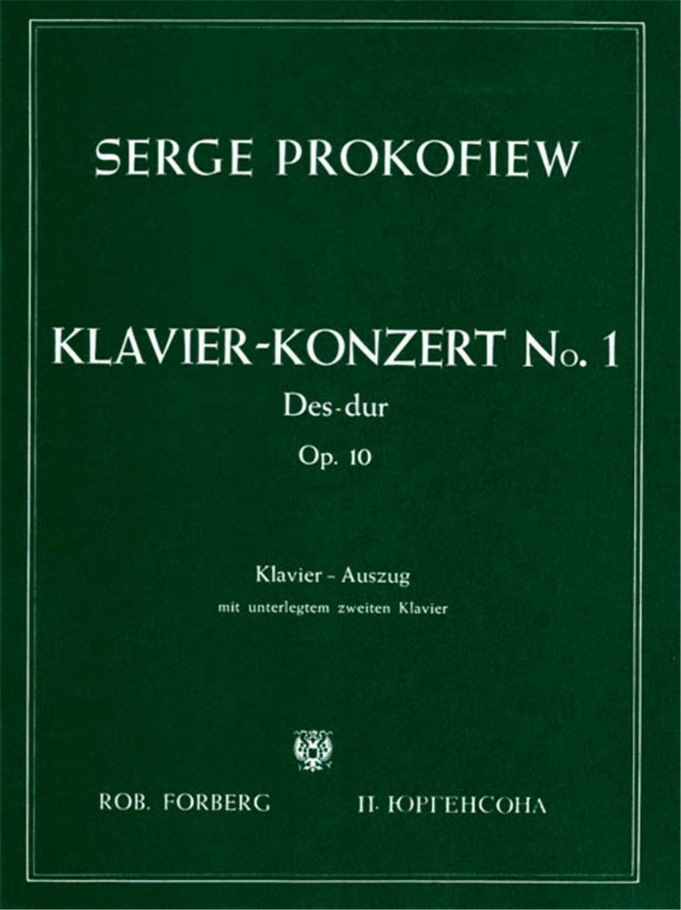 Konzert für Klavier und Orch. Nr.1 Des-Dur, op.10